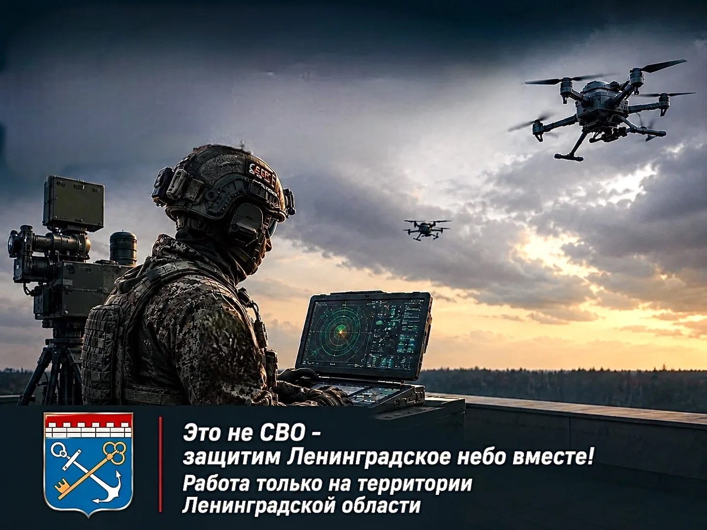 Это не СВО – защитим Ленинградское небо вместе..