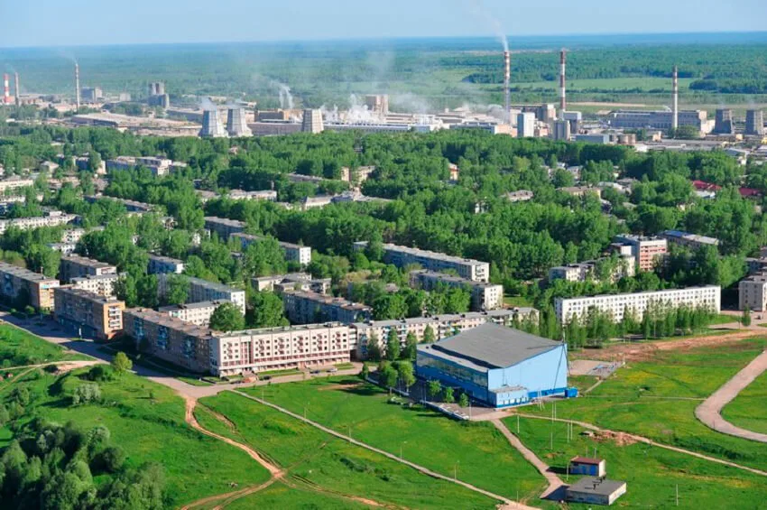 Обзорный вид.